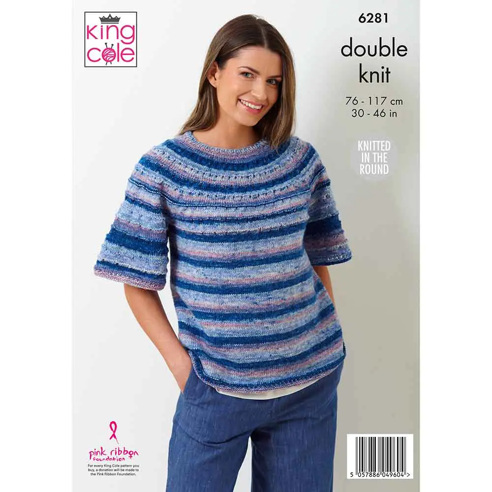 Sweaters in King Cole Bramble DK - Image 3