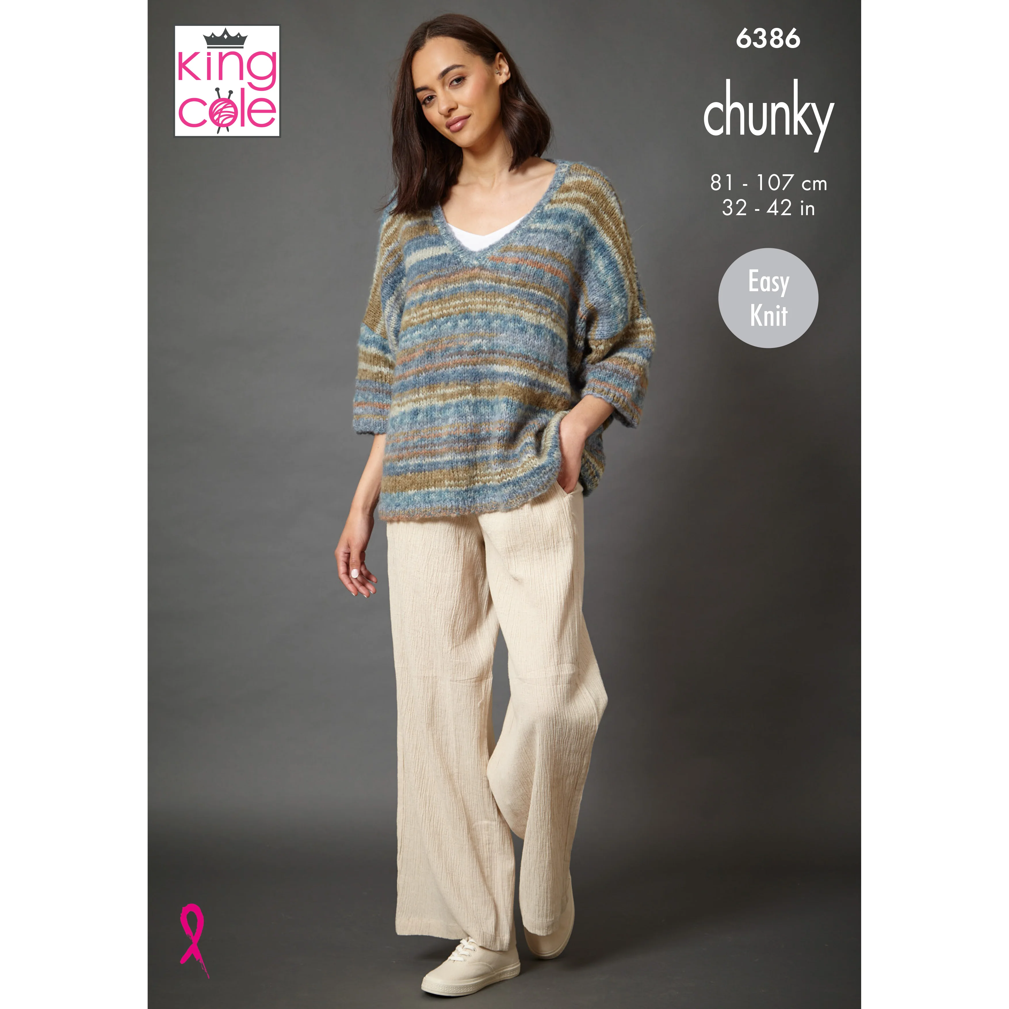 Sweaters in King Cole Flair Chunky - Digital Version 6386