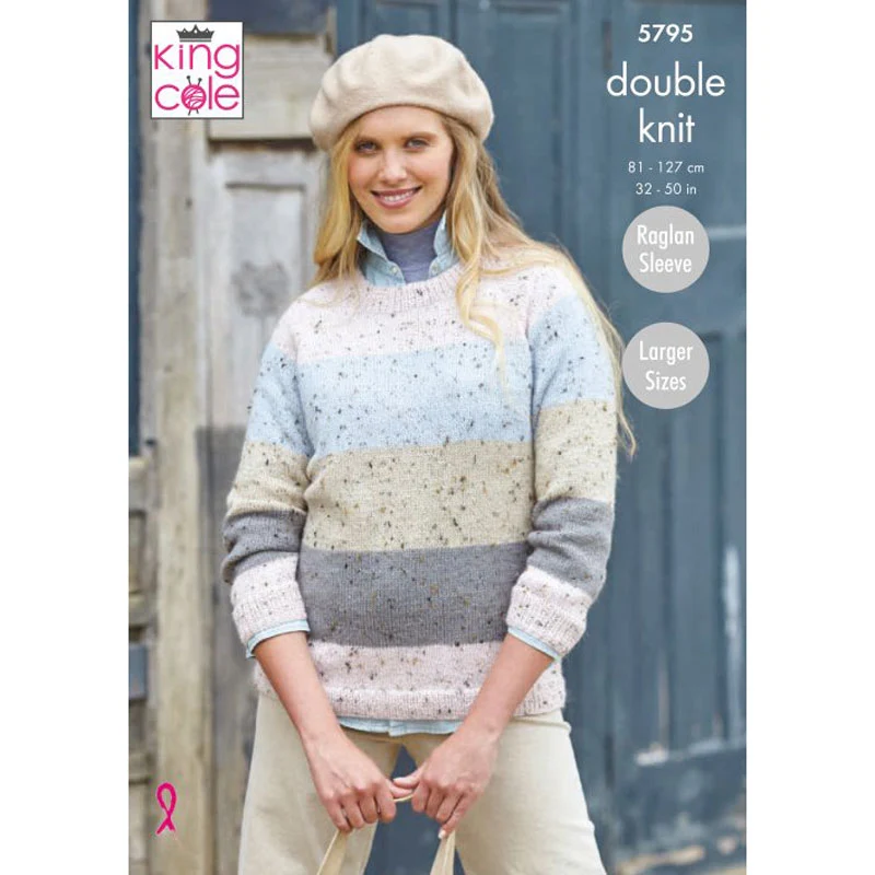 Sweaters in King Cole Homespun Dk