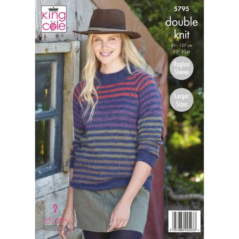 Sweaters in King Cole Homespun Dk - Image 2