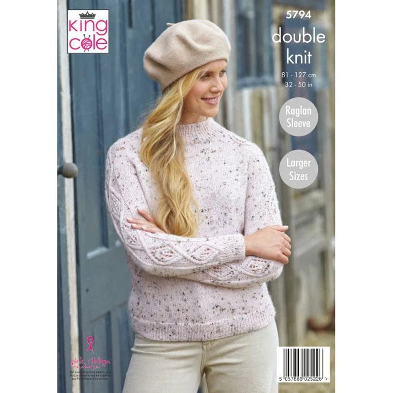 Sweaters in King Cole Homespun Dk - Image 2