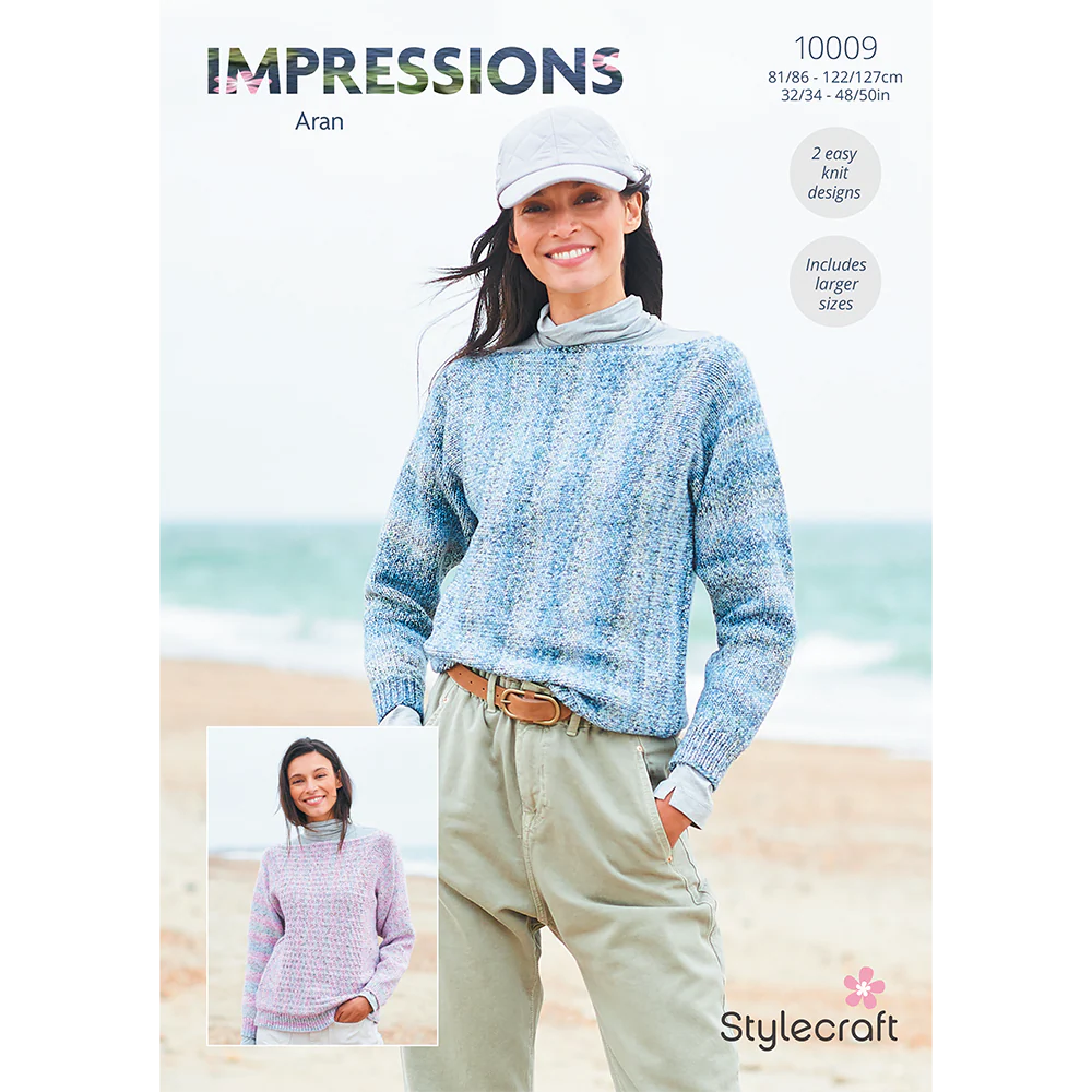 Sweaters in Stylecraft Impressions Aran - Digital Version 10009