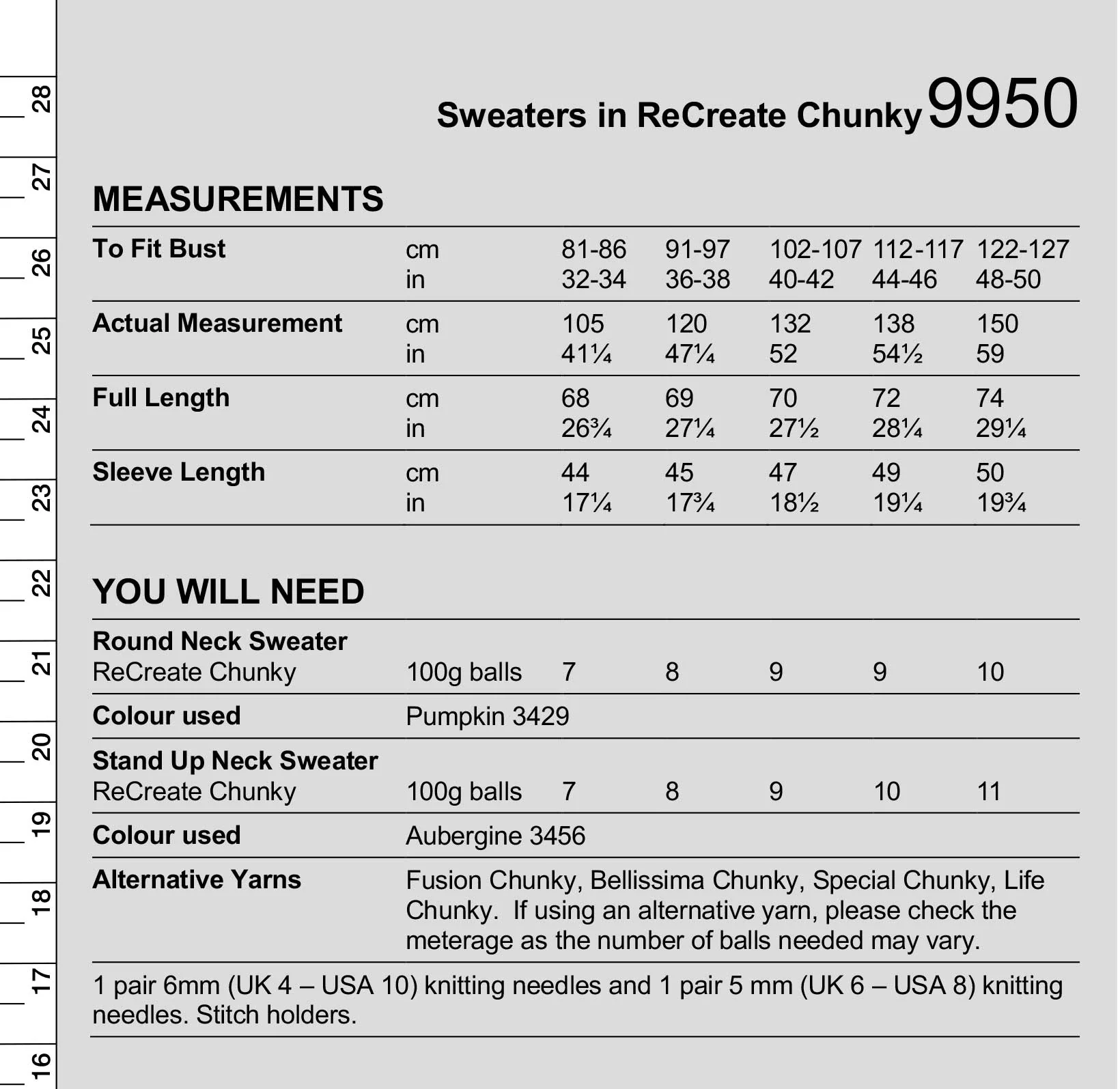 Sweaters in Stylecraft ReCreate Chunky - Image 2