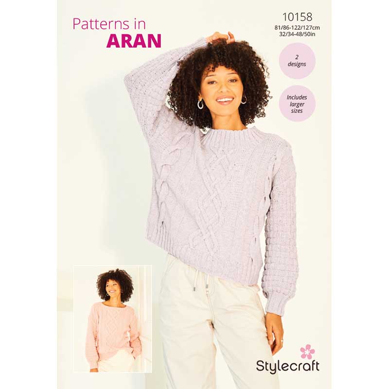 Sweaters in Stylecraft Soft Pastels Aran