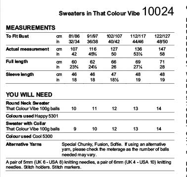 Sweaters in Stylecraft That Colour Vibe Chunky - Digital Version 10024 - Image 2