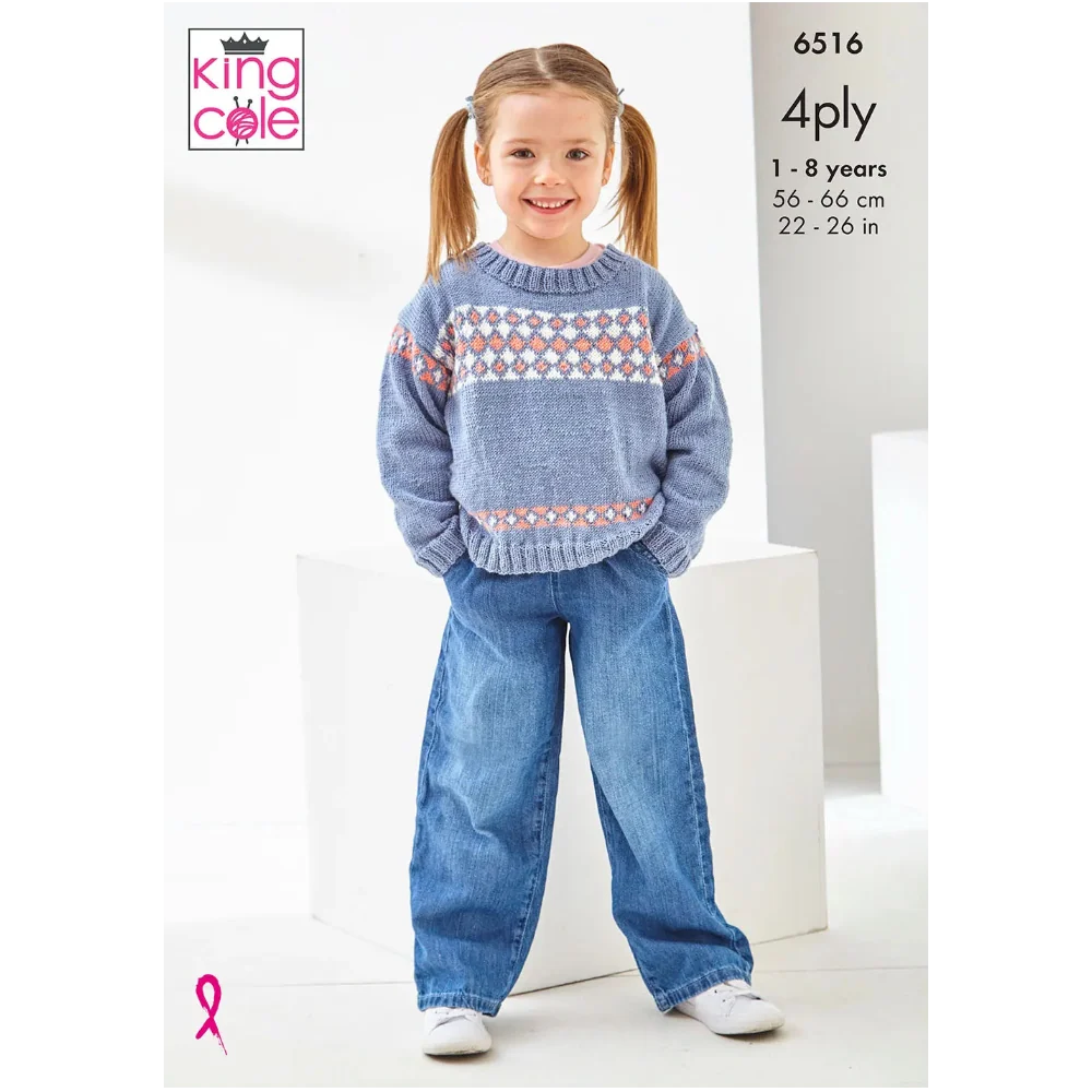 Sweaters Knitted in King Cole Cherished DK