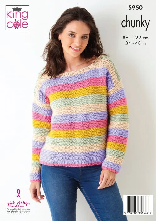 Sweaters: Knitted in King Cole Chunky - Image 3