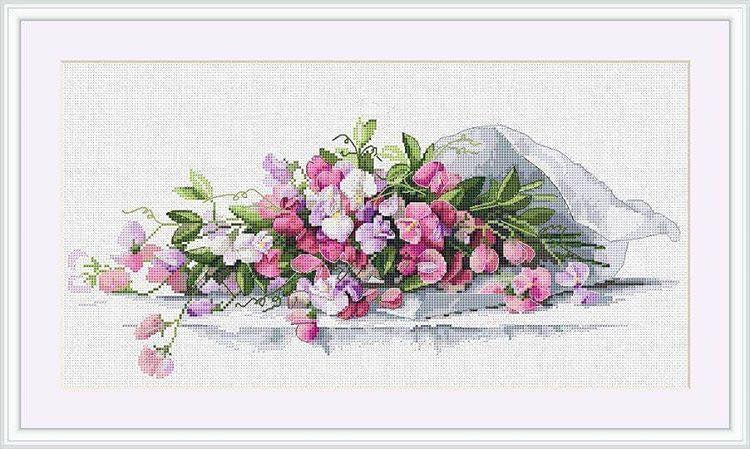Sweet Pea - Merejka Cross Stitch Kit