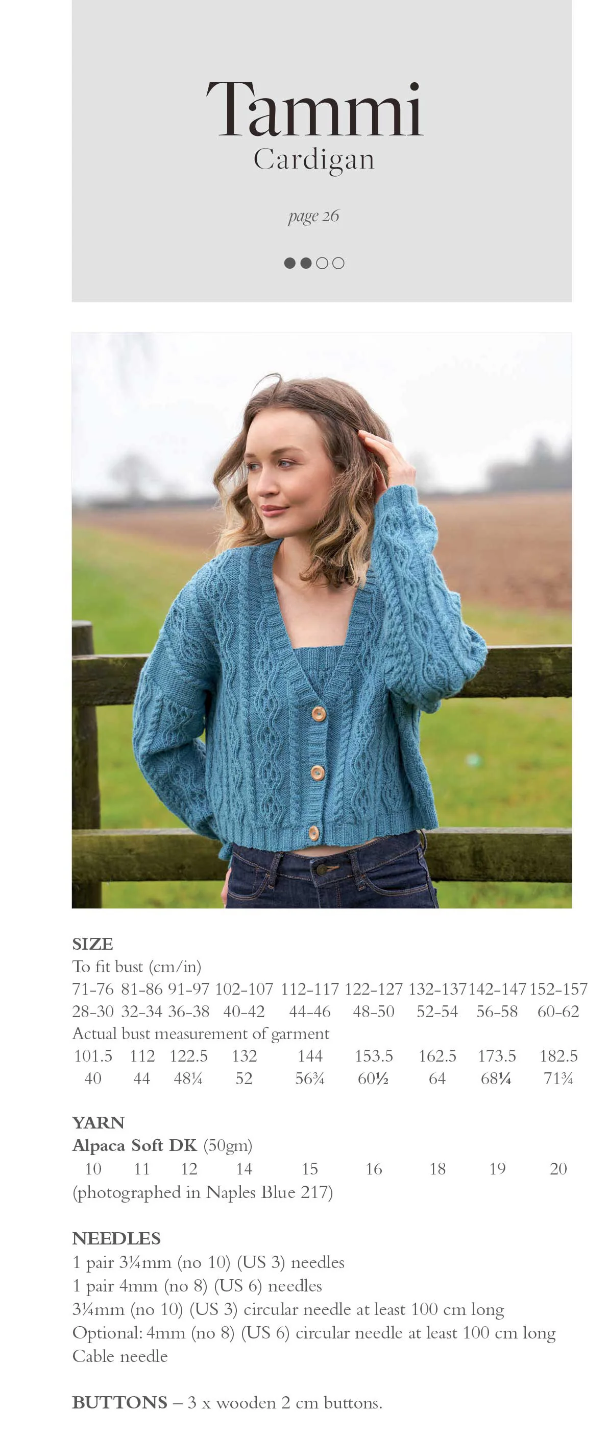 Tammi Cardigan in Rowan Alpaca Soft Dk - Digital Version ZB328-00014 - Image 2