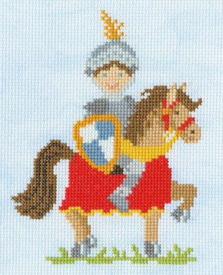 The Knight's Tale - Bothy Threads Learn How To Cross Stitch Kit