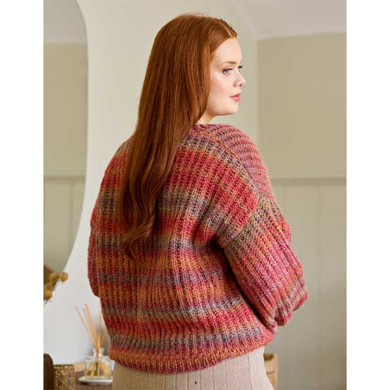 Thora Cardigan in West Yorkshire Spinners Retreat Twist Chunky - Digital Version WYS1000347 - Image 3