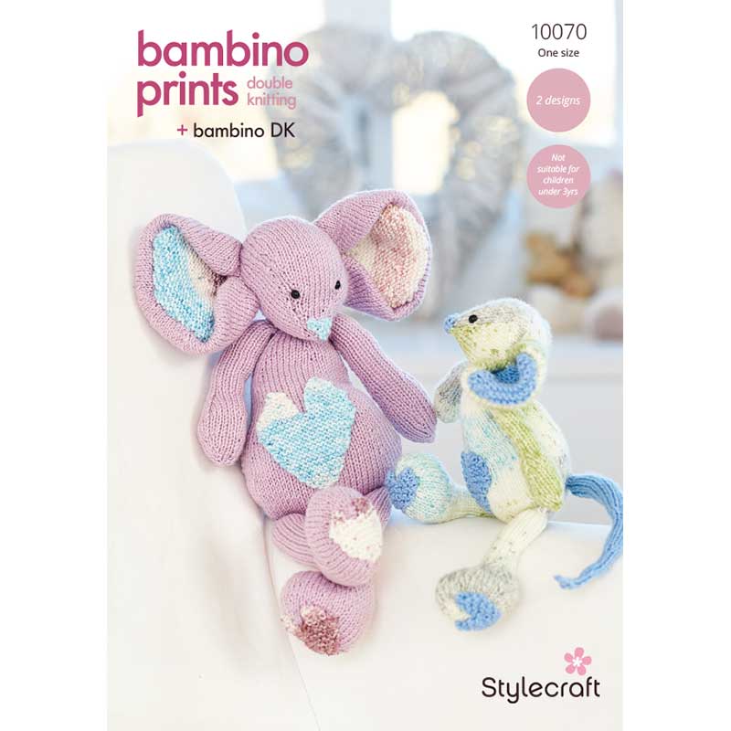 Tommy and Johnny the Mouse in Stylecraft Bambino DK & Prints DK