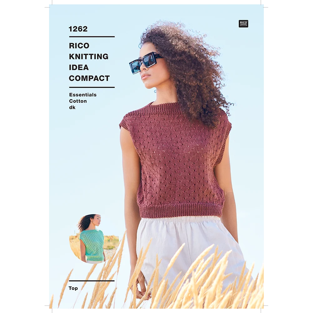 Top in Rico Essentials Cotton Dk