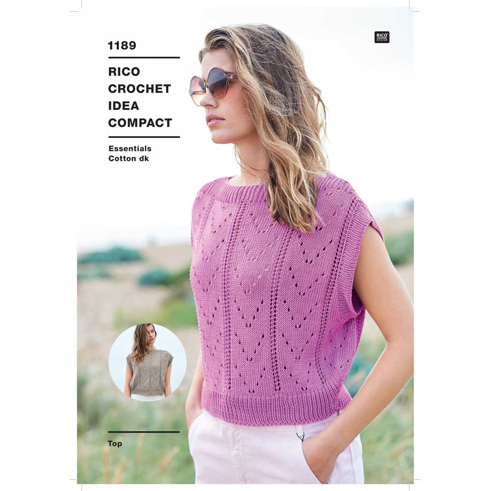 Top in Rico Essentials Cotton Dk - Digital Version 1189