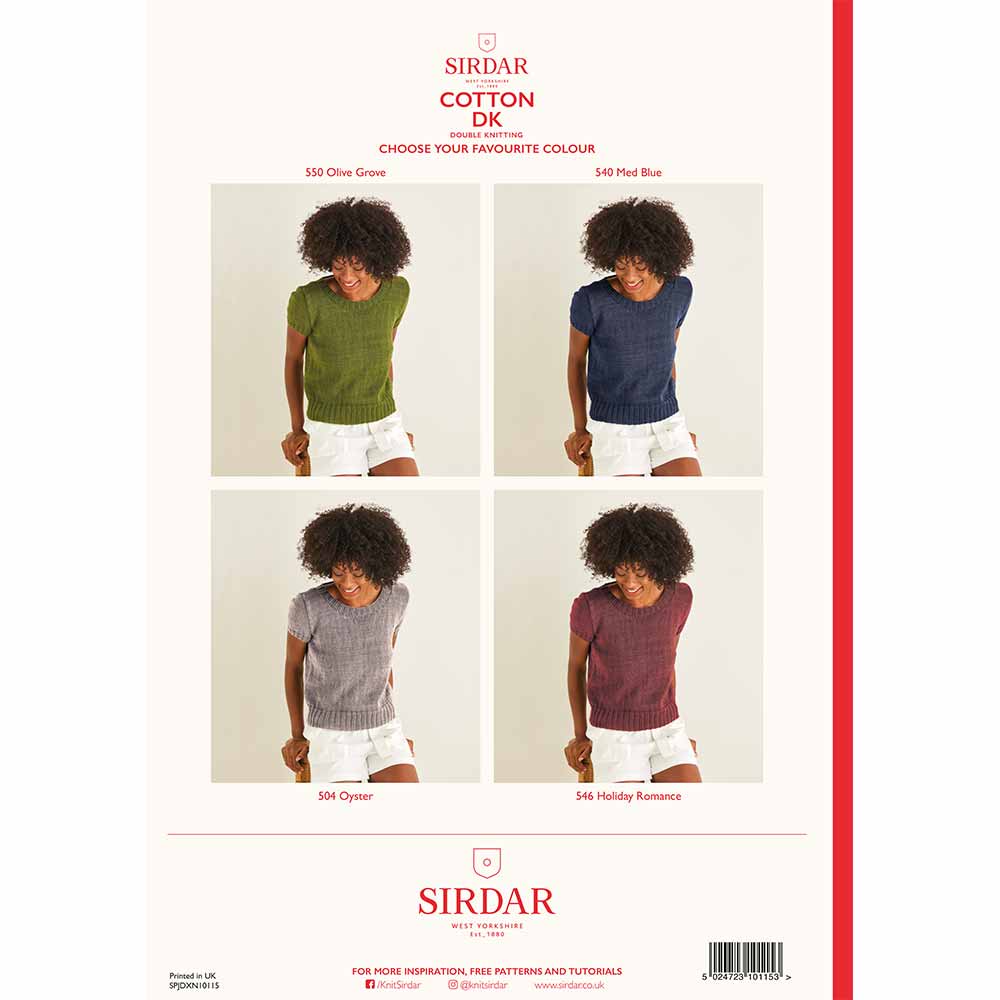 Top in Sirdar Cotton Dk - Image 3