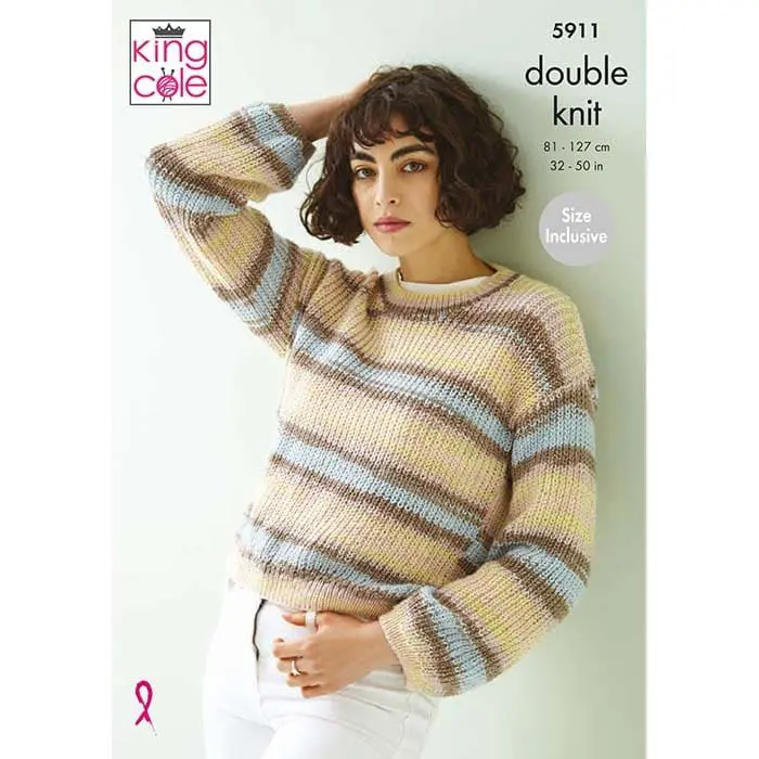 Top & Sweater in King Cole Beaches Dk
