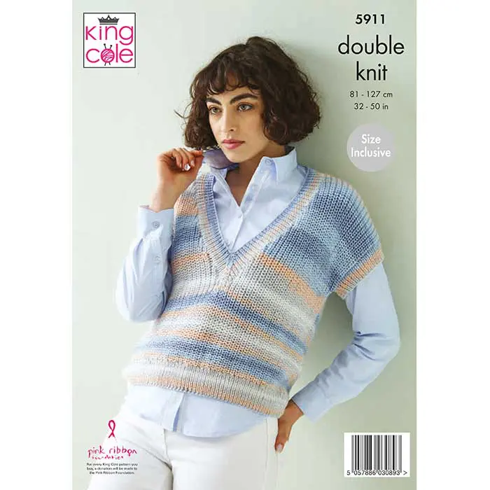 Top & Sweater in King Cole Beaches Dk - Image 3