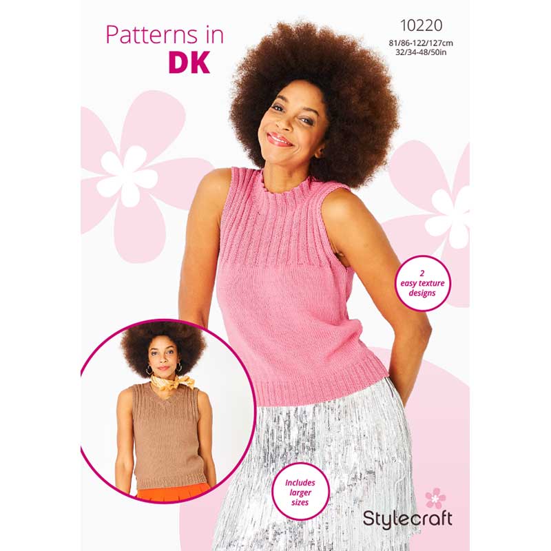 Tops in Stylecraft Naturals Bamboo+ Cotton DK - Digital Version 10220