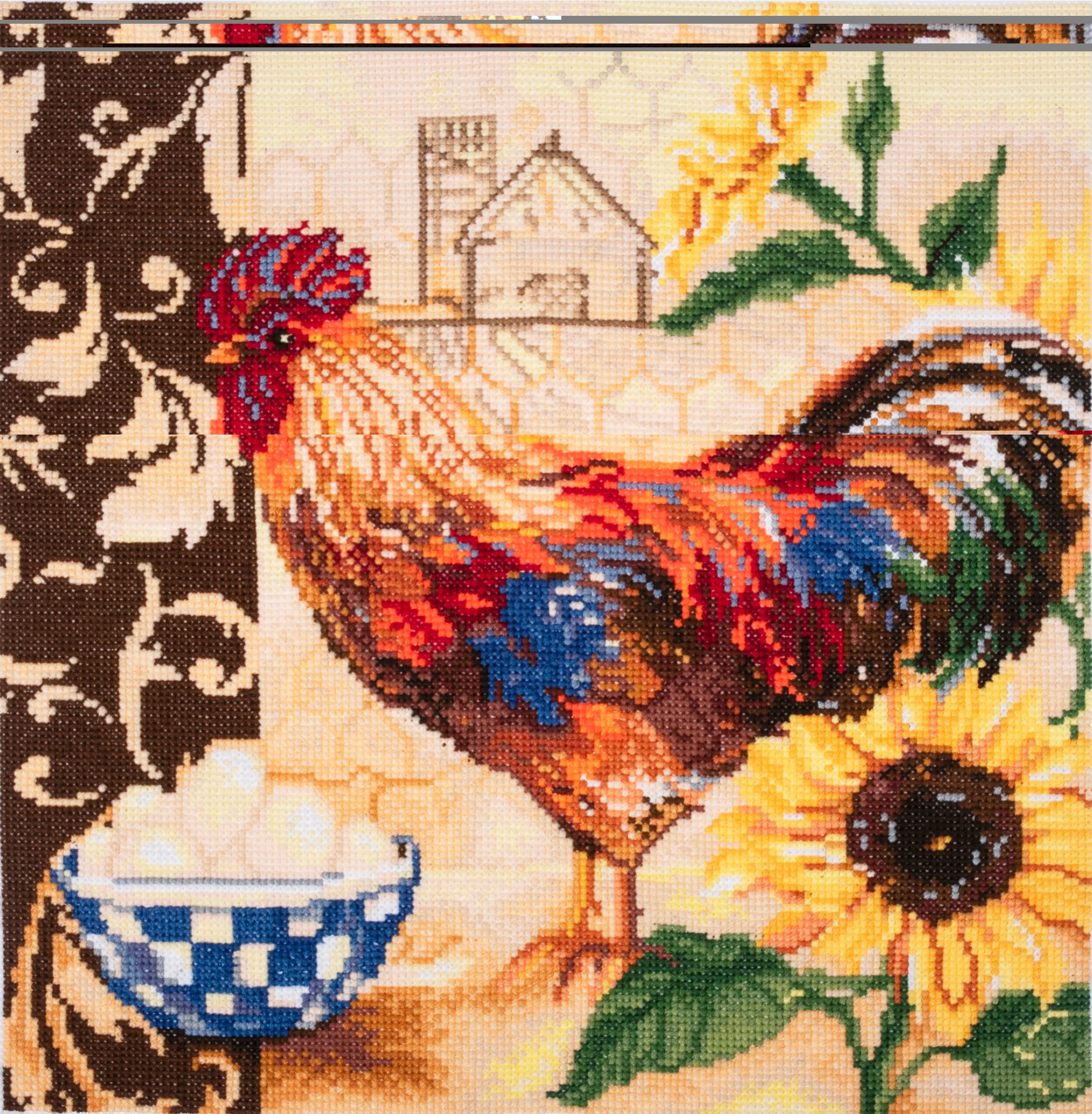 Trimits Counted Cross Stitch Kit, Large: Rooster