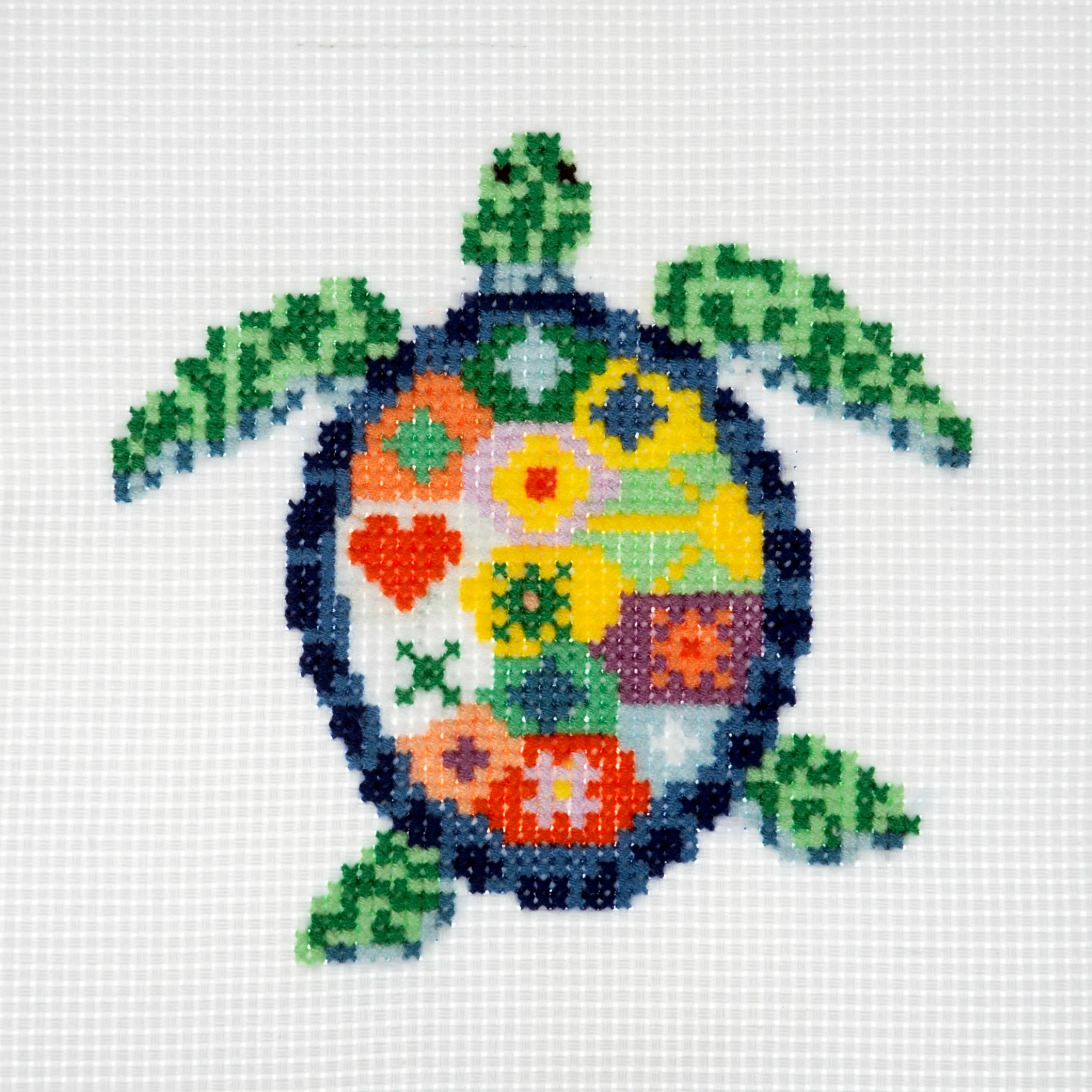 Trimits Counted Cross Stitch Kit, Mini: Sea Turtle
