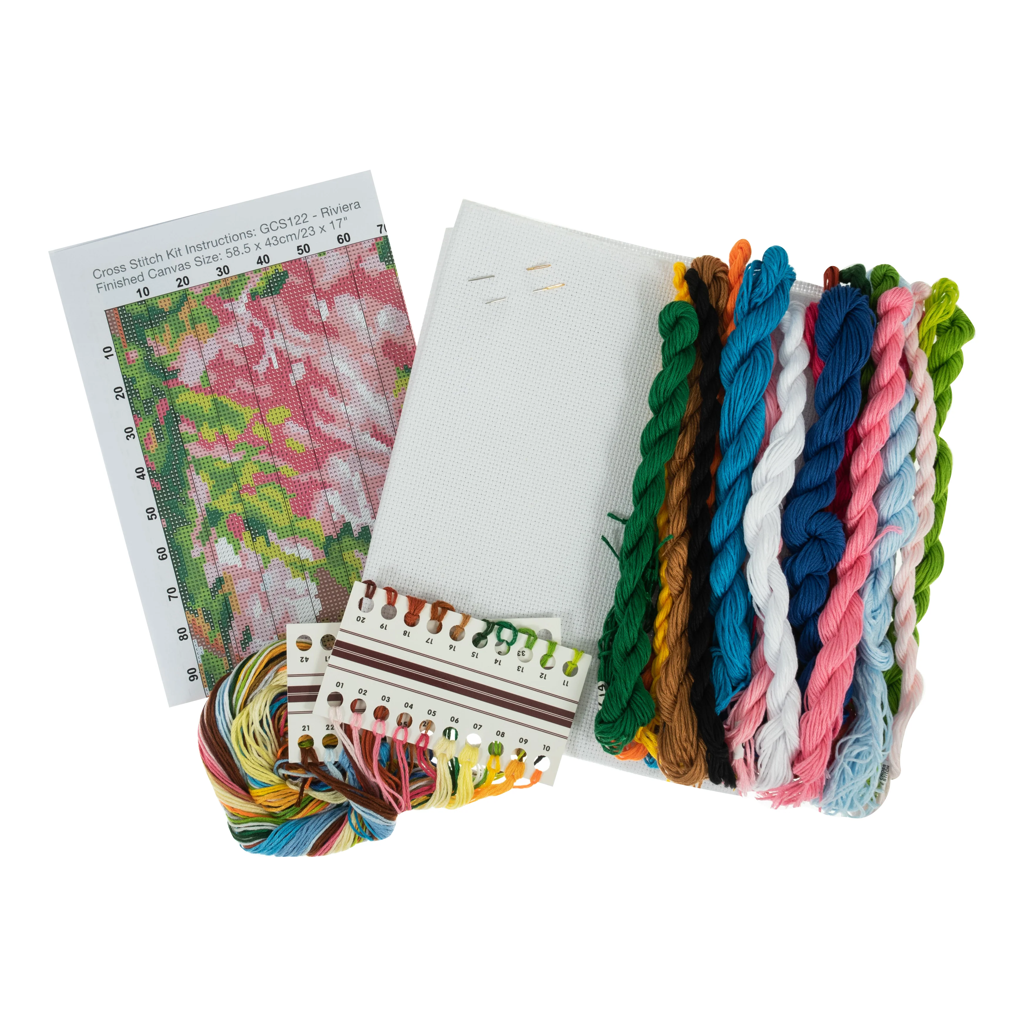 Trimits Counted Cross Stitch Kit, Riviera - Image 2