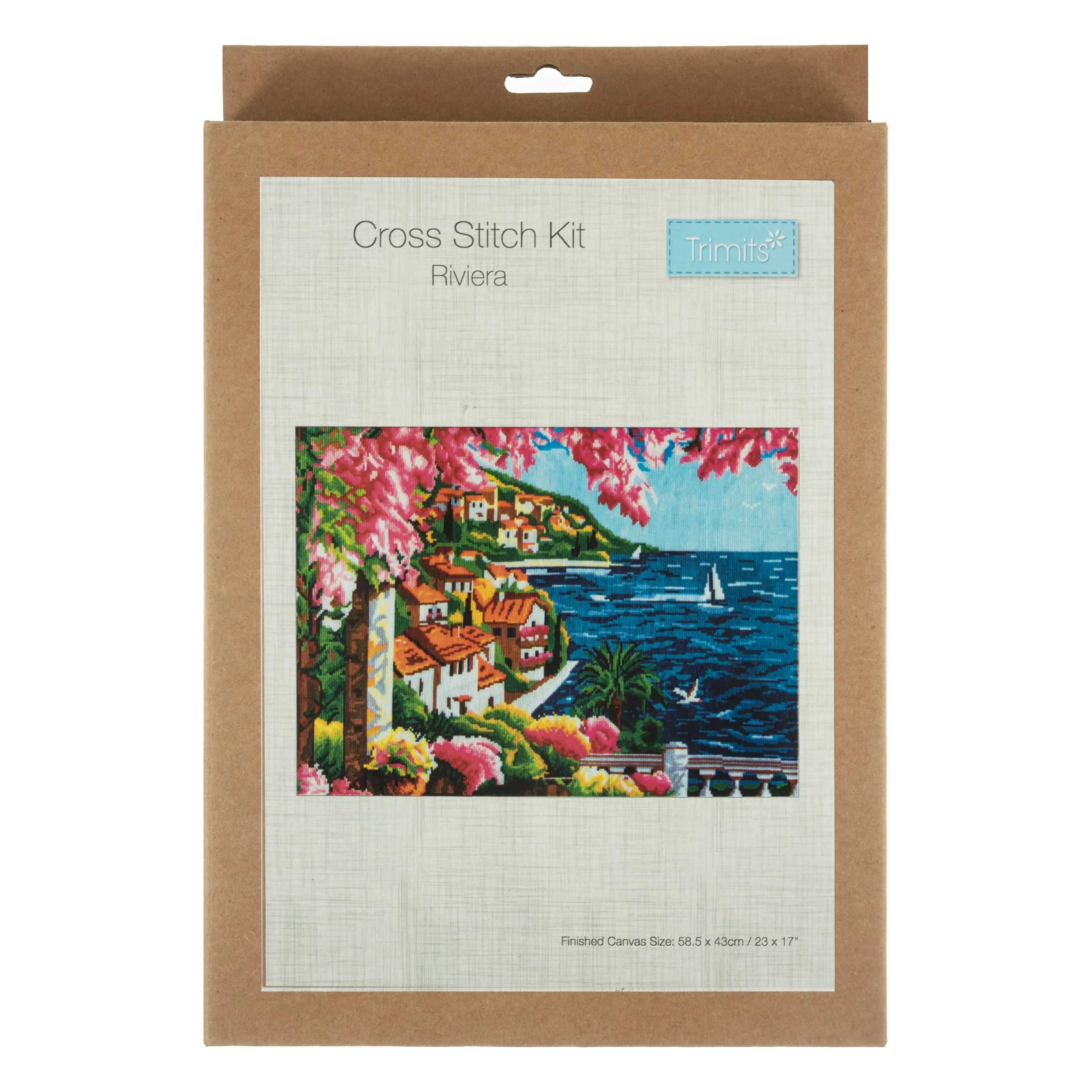 Trimits Counted Cross Stitch Kit, Riviera - Image 3