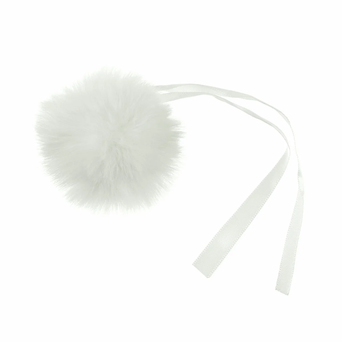 Trimits Faux Fur Medium (6cm) Pom Poms - Various Colours - Image 2