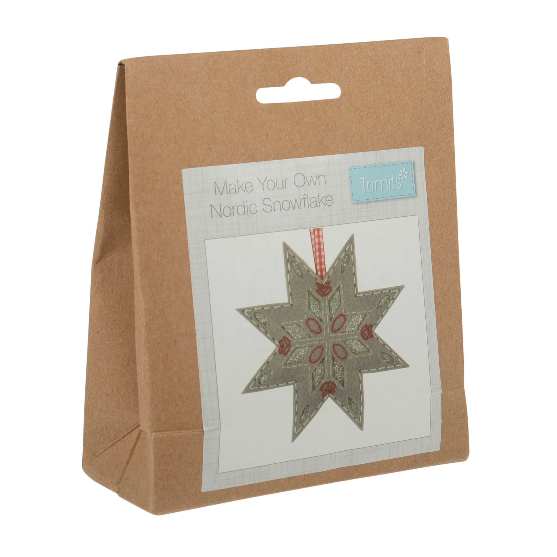 Trimits Felt Decoration Kit: Nordic Snowflake - Image 2