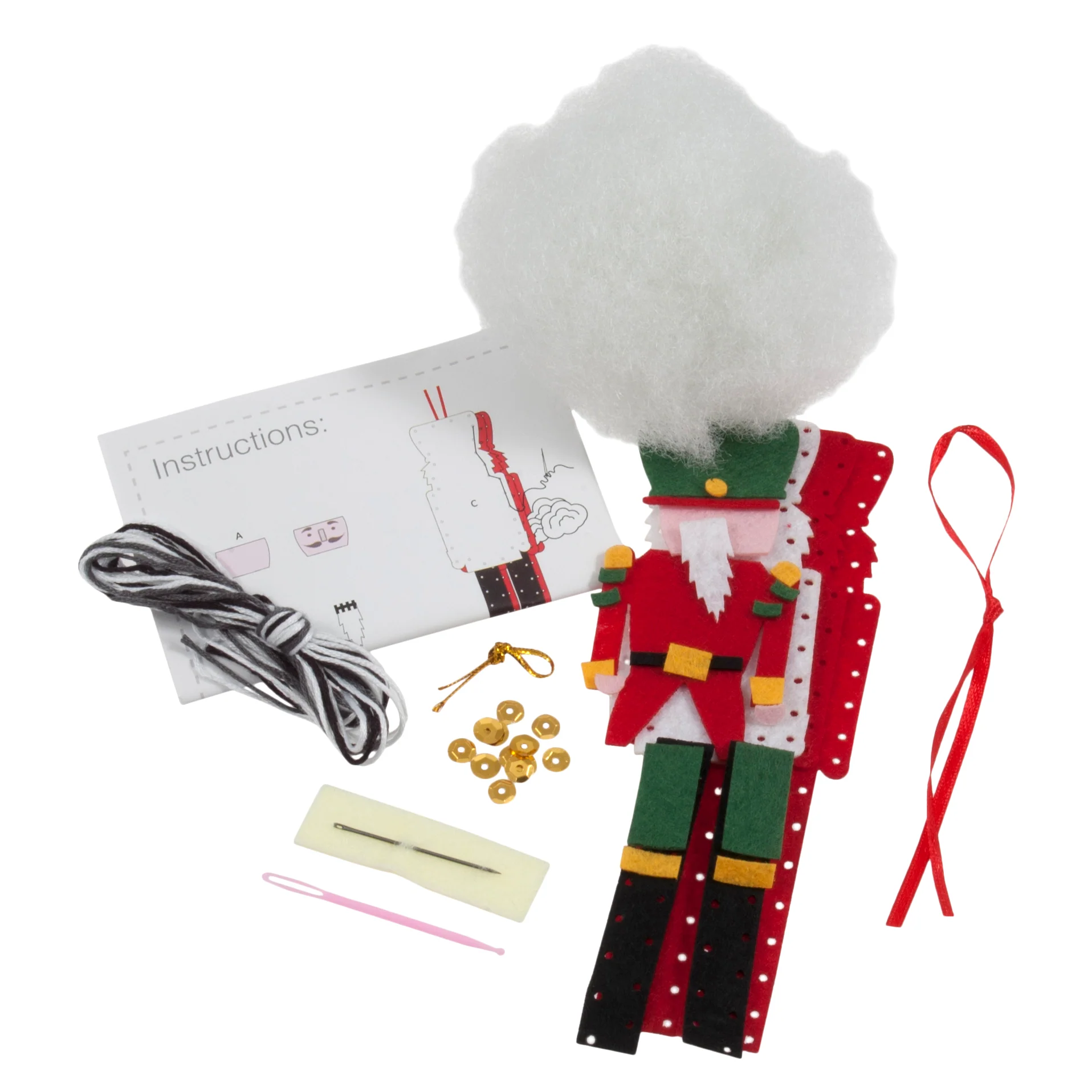 Trimits Felt Decoration Kit: Nutcracker - Image 3