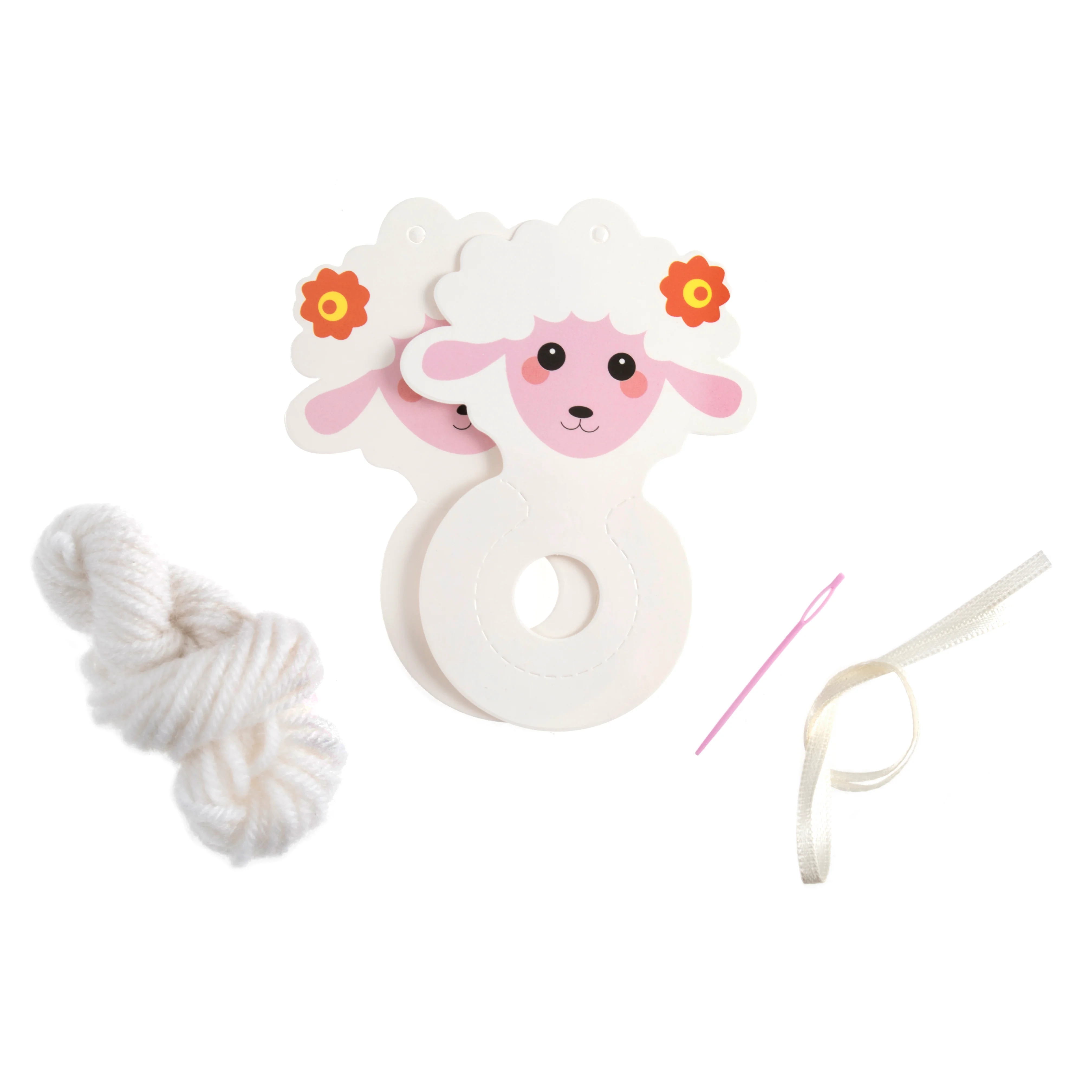 Trimits Pom Pom Decoration Kit: Sheep - Image 2