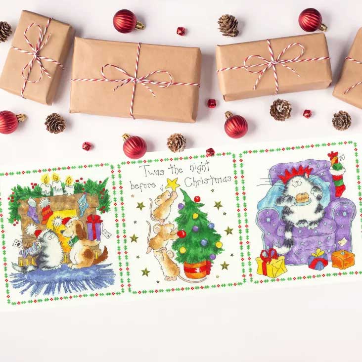 'Twas The Night Before Christmas - Cross Stitch Kit - Image 2