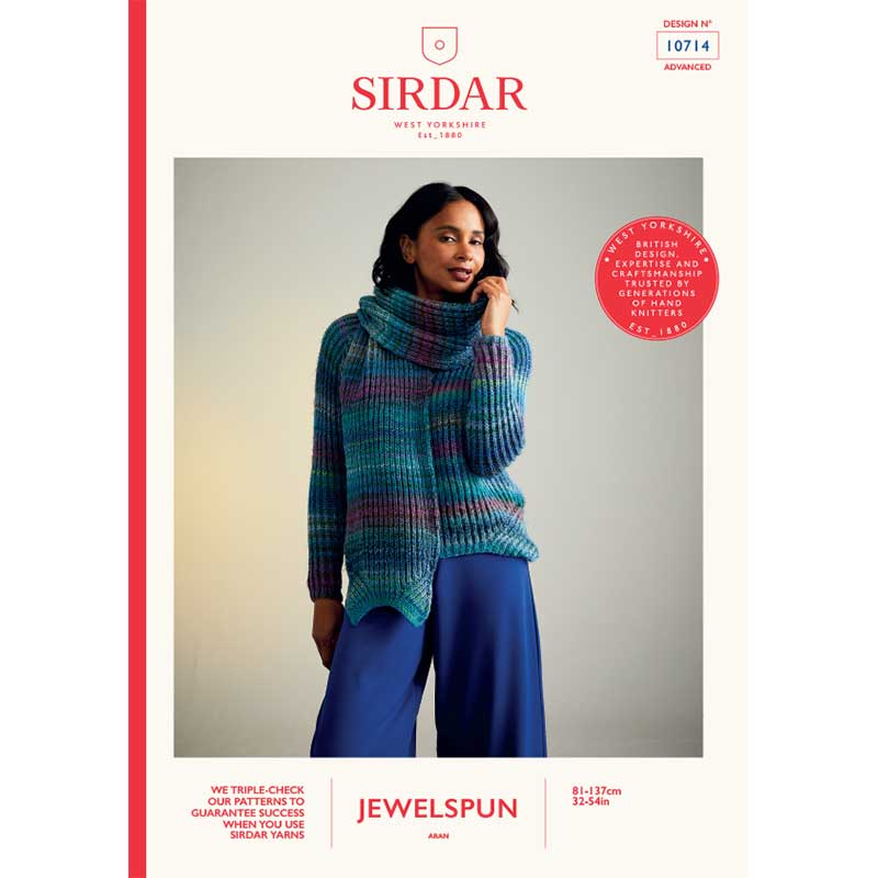 Twilight Twin Set in Sirdar Jewelspun Aran
