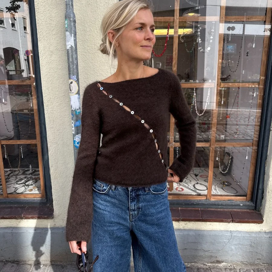Valerie Blouse by PetiteKnit