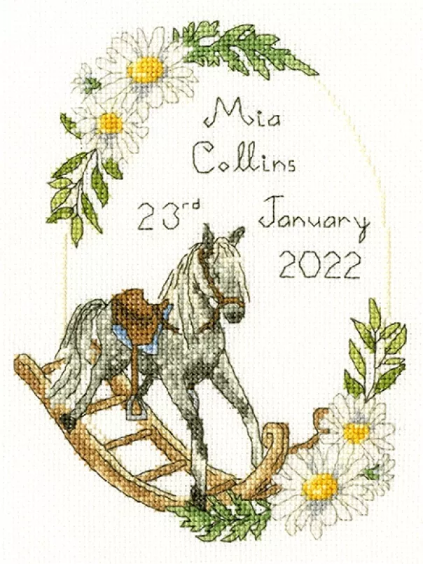 Victorian Rocking Horse - Cross Stitch Kit