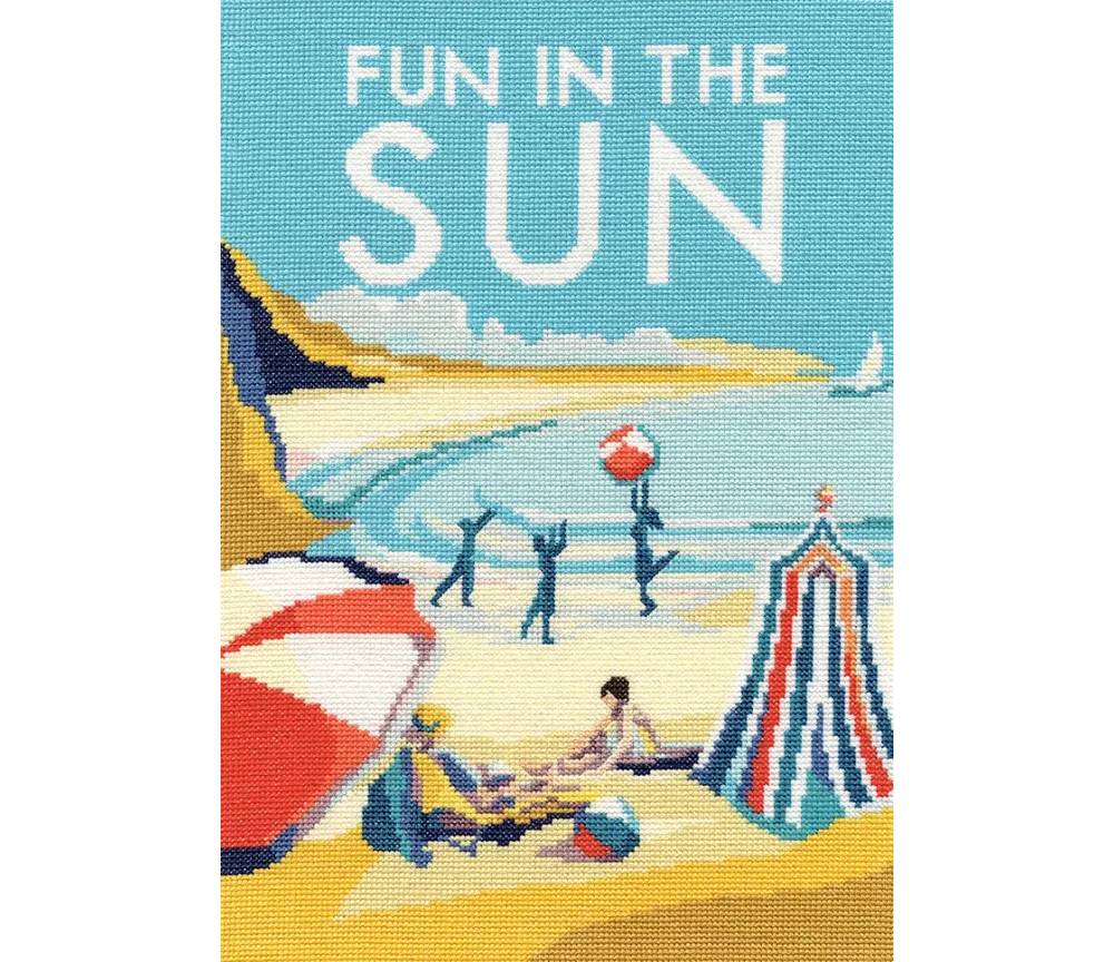 Vintage Seaside- Cross Stitch Kit
