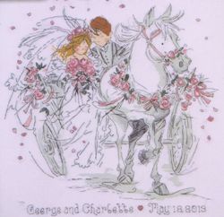 Wedding Carriage Wedding Sampler