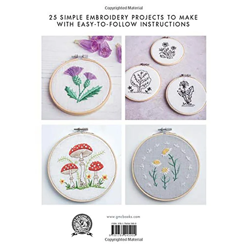 Weekend Makes - Hoop Embroidery Book - Rosemary Drysdale - Image 3