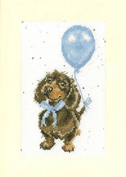 Welcome Little Sausage - Greeting Card