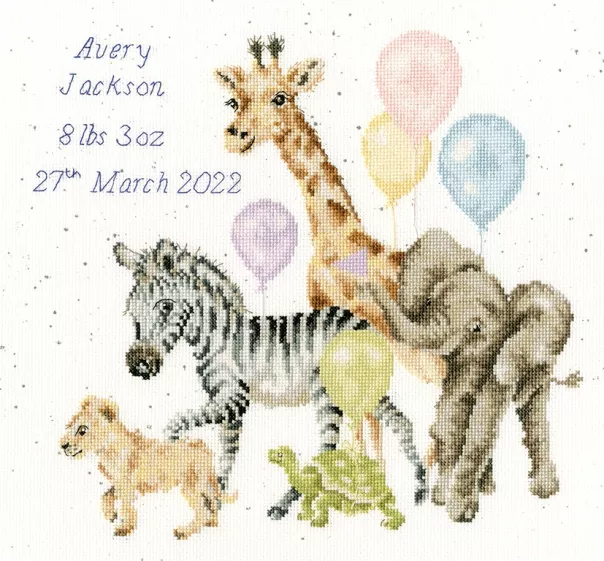 Welcome To The World - Cross Stitch Kit
