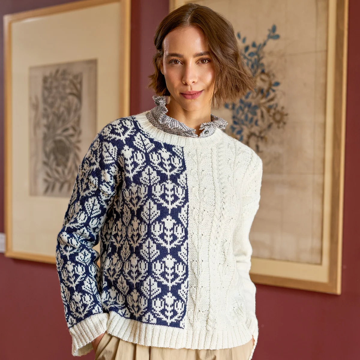 West Yorkshire Spinners Morris Dk - Impressions Pattern Book by Debbie Bliss & Chloe Elizabeth Birch - Image 9