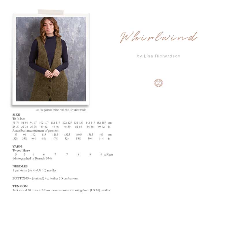Whirlwind Jacket in Rowan Tweed Haze - Digital Version - Image 2