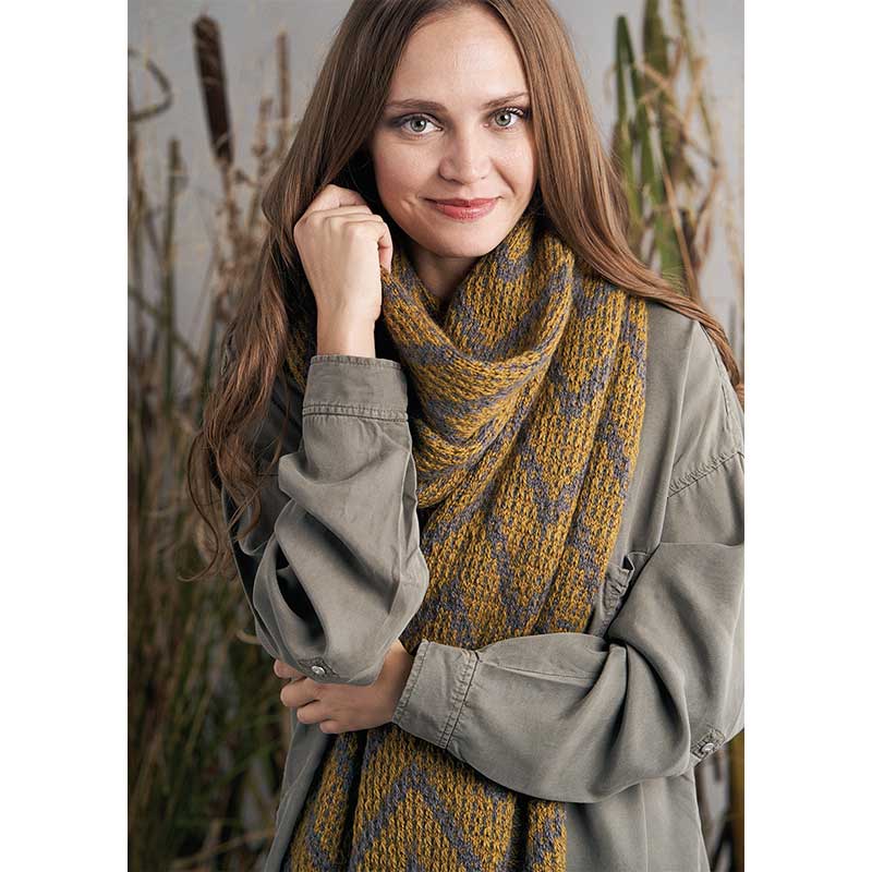 Wiske Wrap in Rowan Moordale - Digital Version