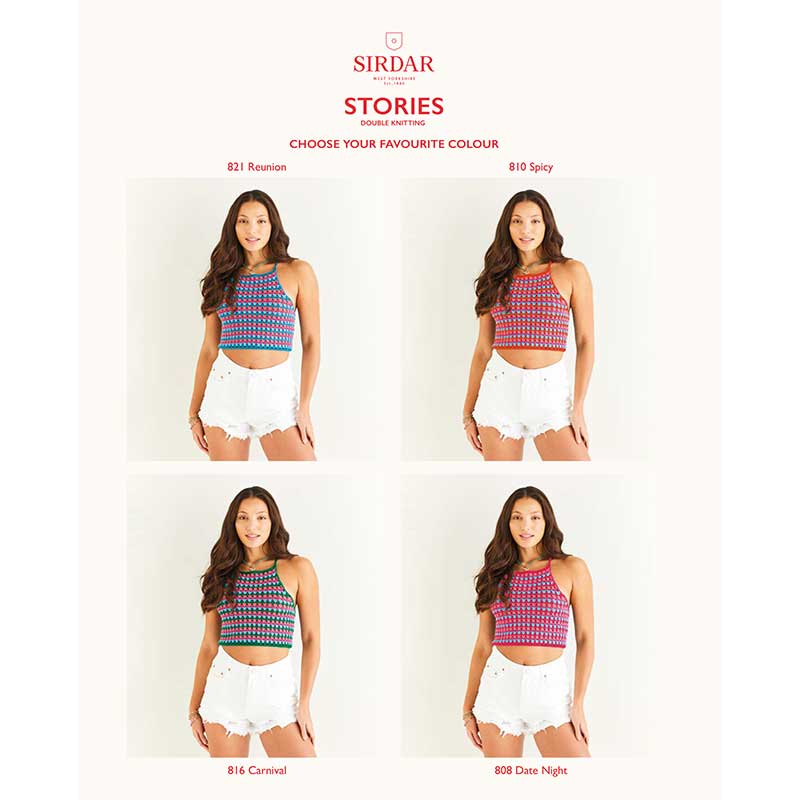 With The Band Vest in Sirdar Stories Dk - Image 3