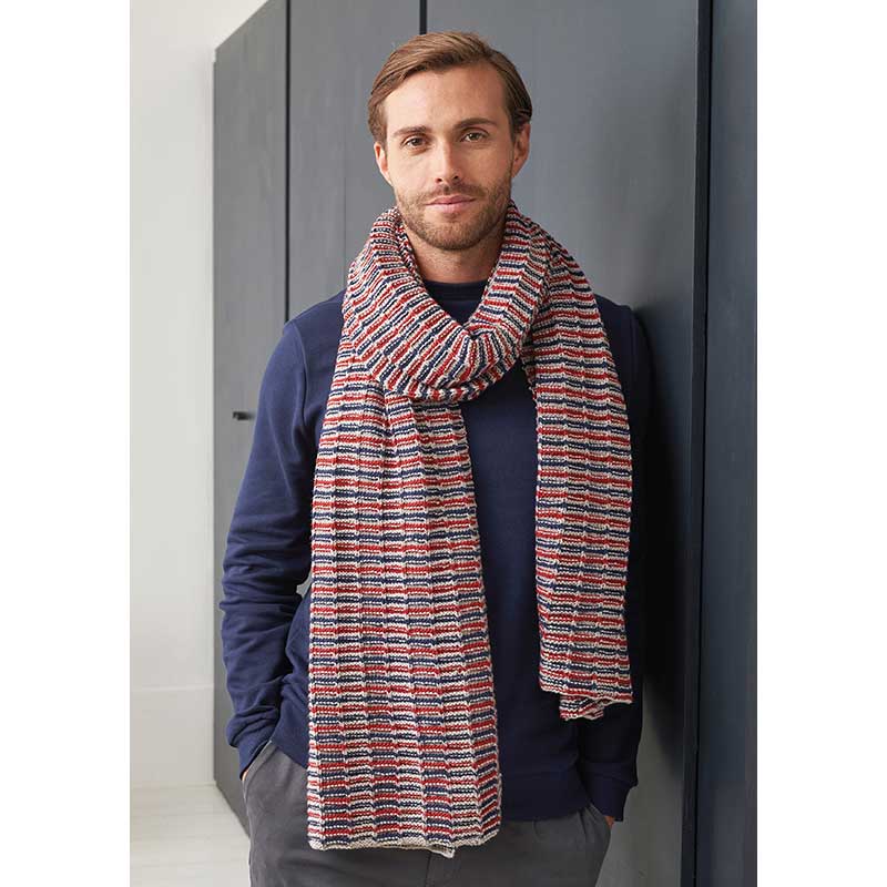 Wolfe Scarf in Rowan Softyak - Digital Version