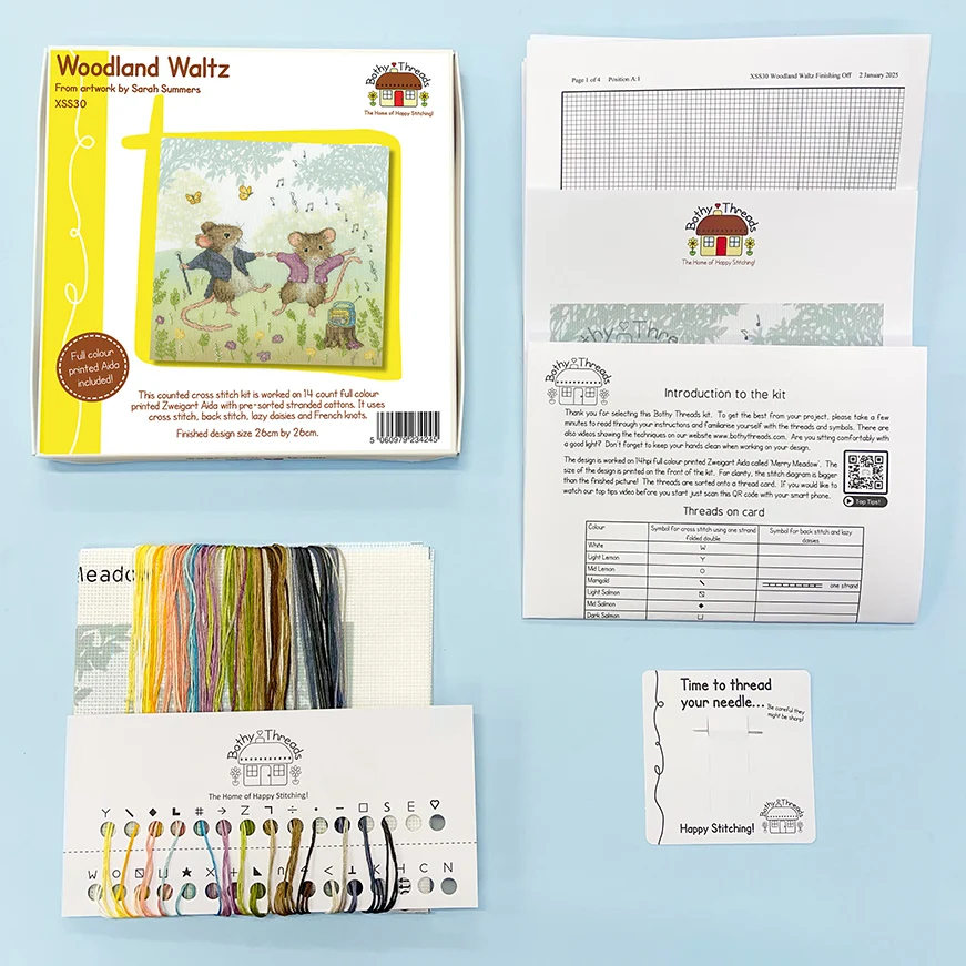 Woodland Waltz - Bothy Threads Cross Stitch Kit - Image 2