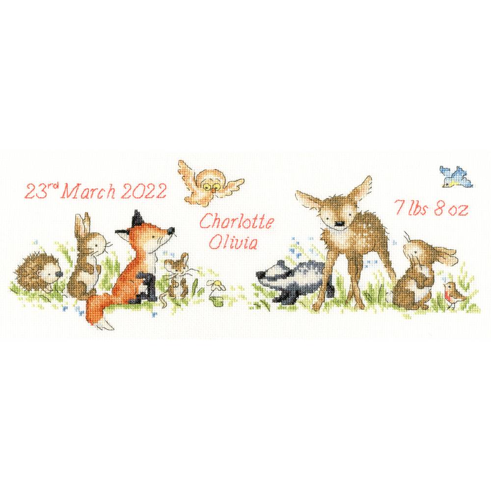 Woodland Welcome Cross Stitch Kit