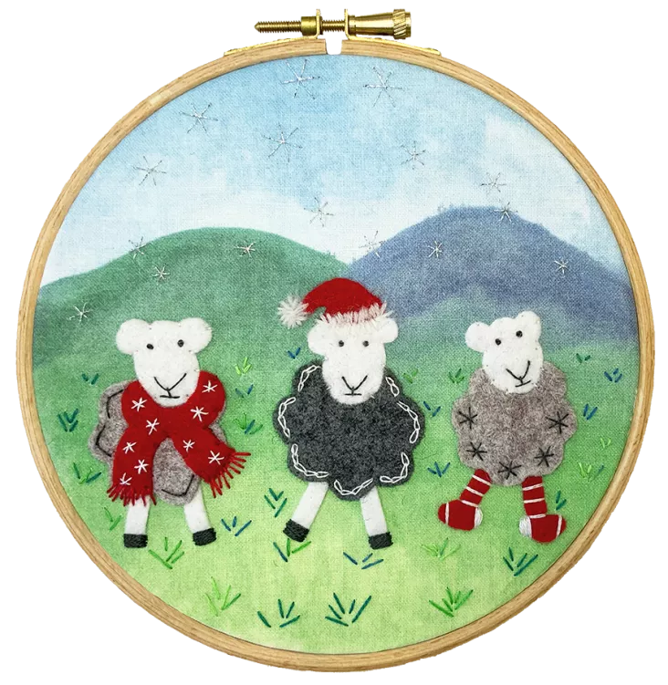Woolly Jumpers - Bothy Threads Felt Embroidery Kit