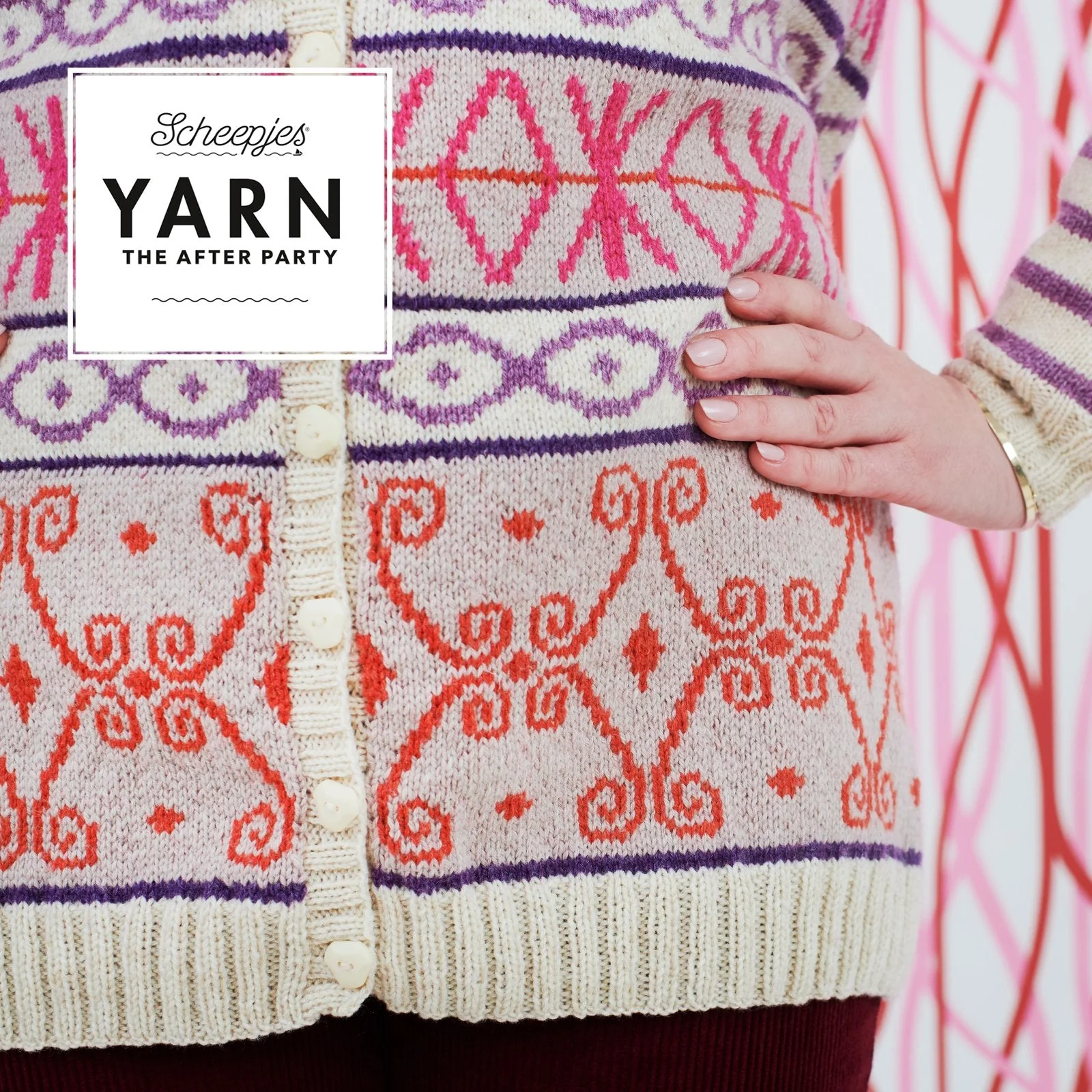 Yarn The After Party 102 Sunday Funday Cardigan Simy's Studio - Image 2