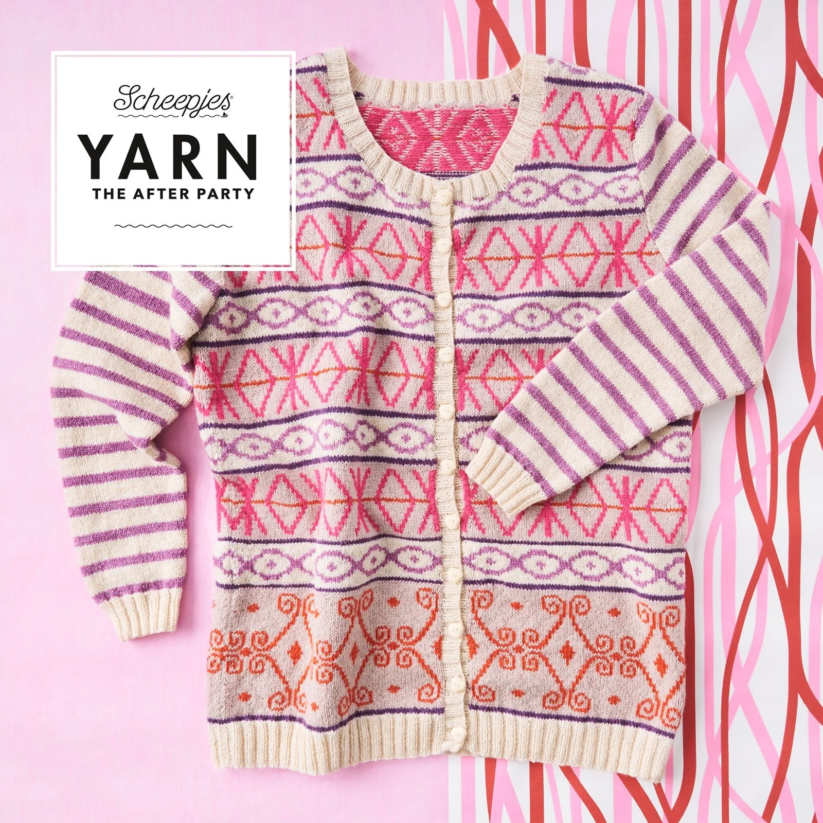 Yarn The After Party 102 Sunday Funday Cardigan Simy's Studio - Image 3