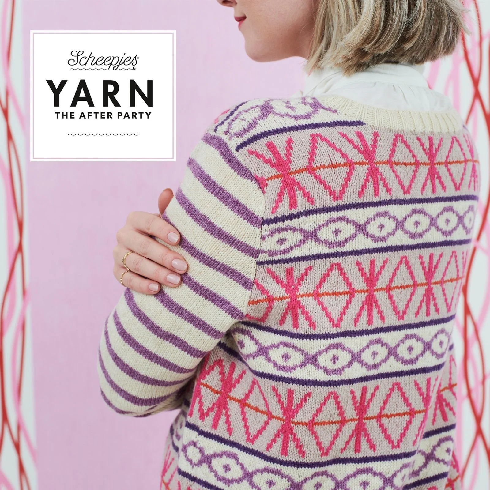 Yarn The After Party 102 Sunday Funday Cardigan Simy's Studio - Image 4